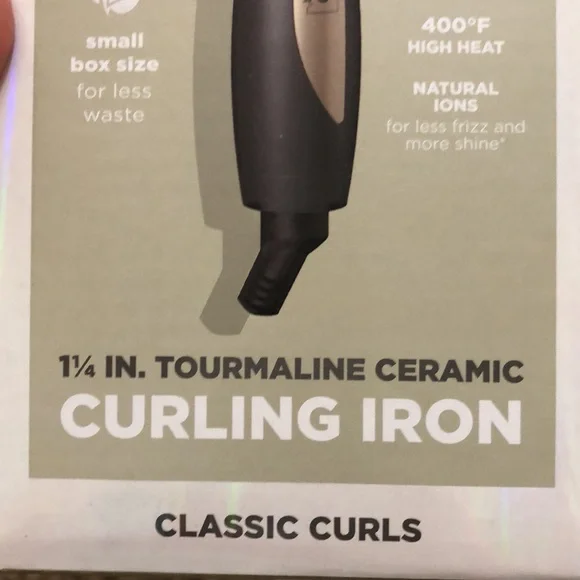 CONAIR • InfinitiPro Be the Pro Tourmaline Ceramic Curling Iron Gold & Black - Picture 14 of 16